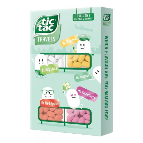 TIC TAC MULTIFLAVOUR 196G