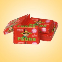 Pedro - Tradiční žvýkačky s tetováním 12x5ks